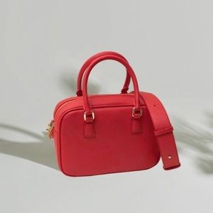 Angela Roi Barton Duffle Tote In Red